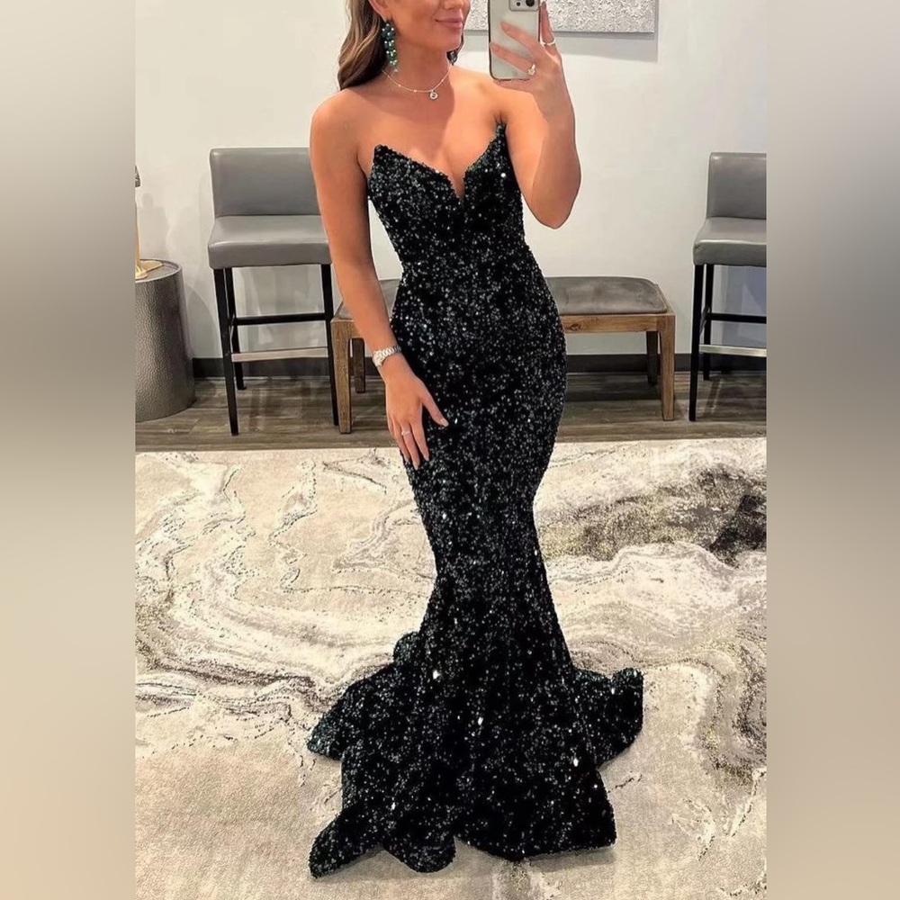 Sequin Evening Dresses for Women Formal